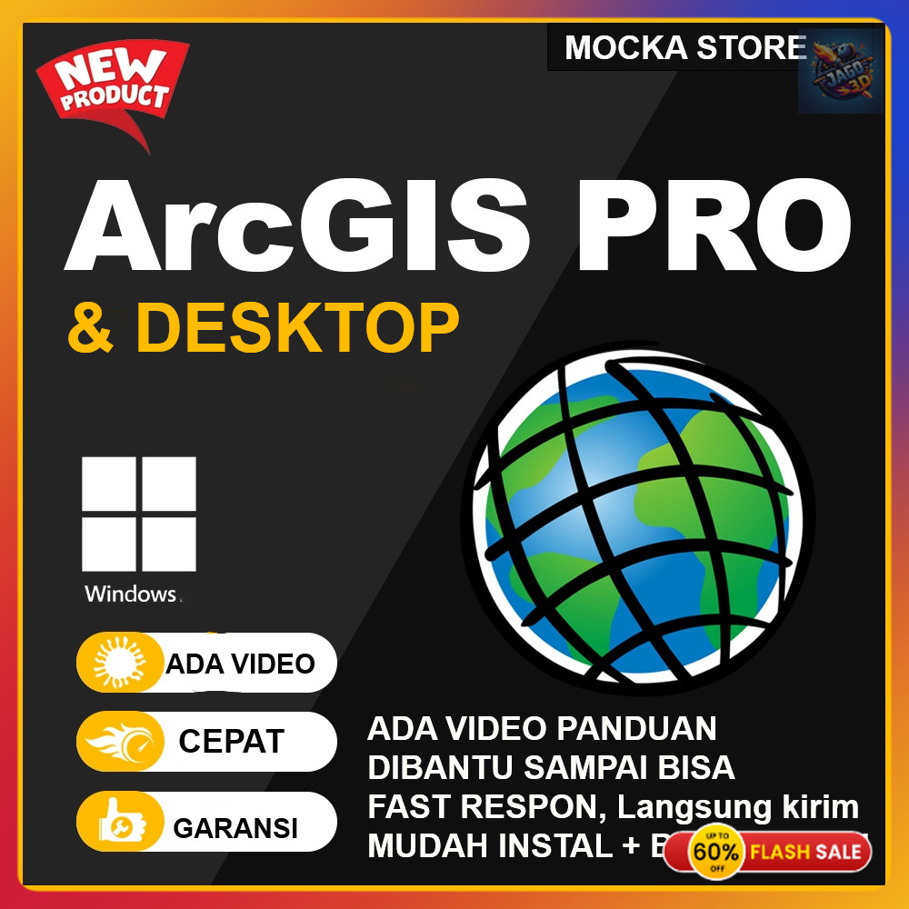 ArcGIS Pro 3 dan ArcGIS Desktop 10.8 Aktif Permanen INCLUDE VERSI TERBARU