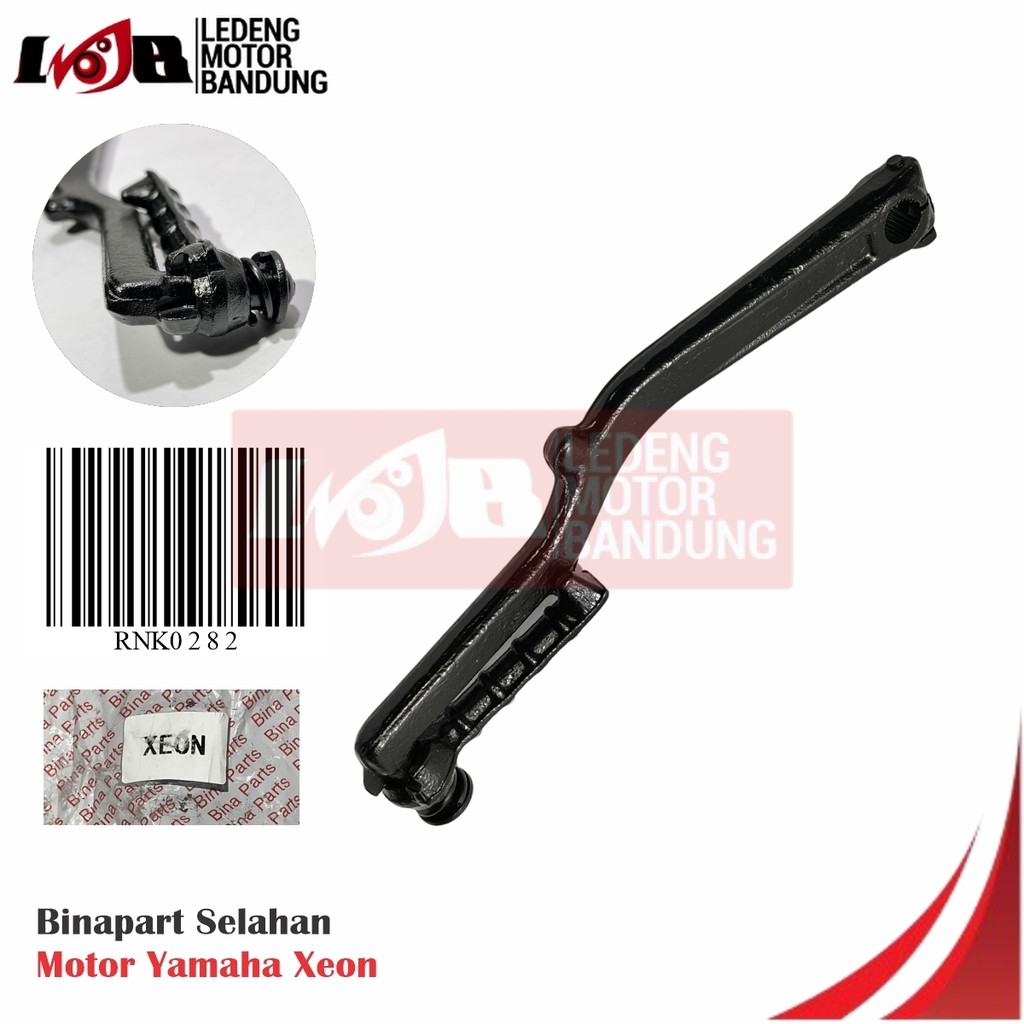 Kick Stater Selahan Yamaha Xeon Karbu Xeon125 RC Besi Engkol Motor Matic