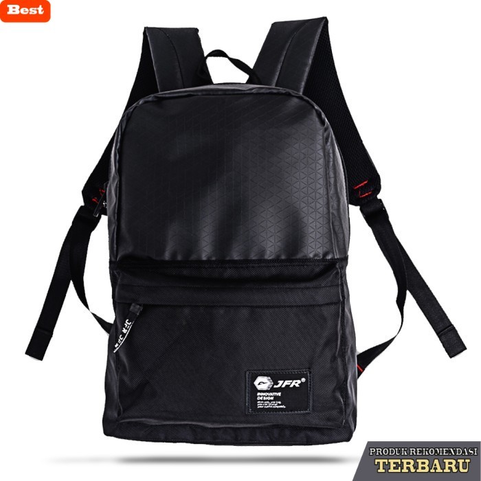 tas ransel pria murah berkualitas Tas Ransel Pria JFR JBag13 Tas Punggung Keren Tas Cowok - D