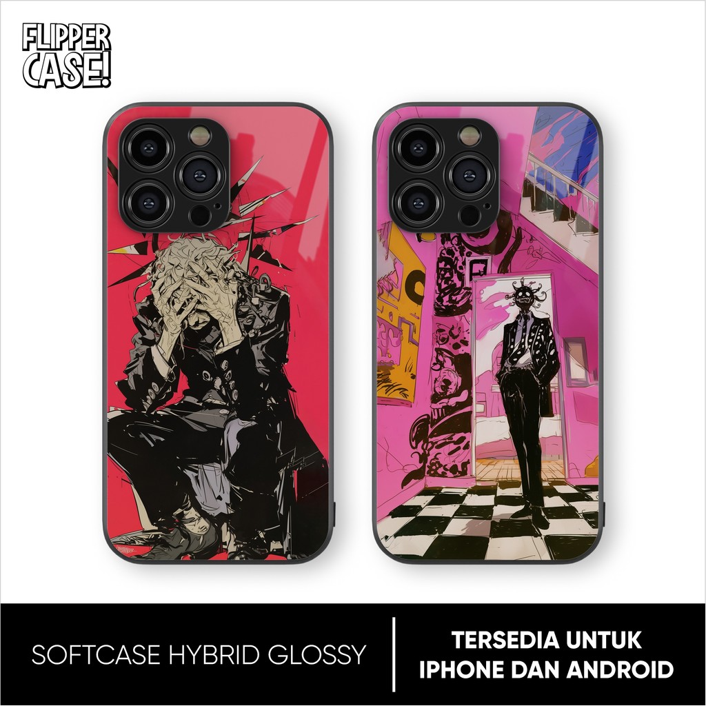 Case HP Glossy Abbys Colorful 3 & 4 Android & iPhone 7/8/xr/x/xs/11/12/13/14/15/16plus/pro/max/Mini