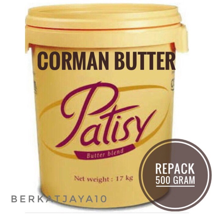 

[NEW] Murah Butter Mentega Corman Patisy Repack 500 gram