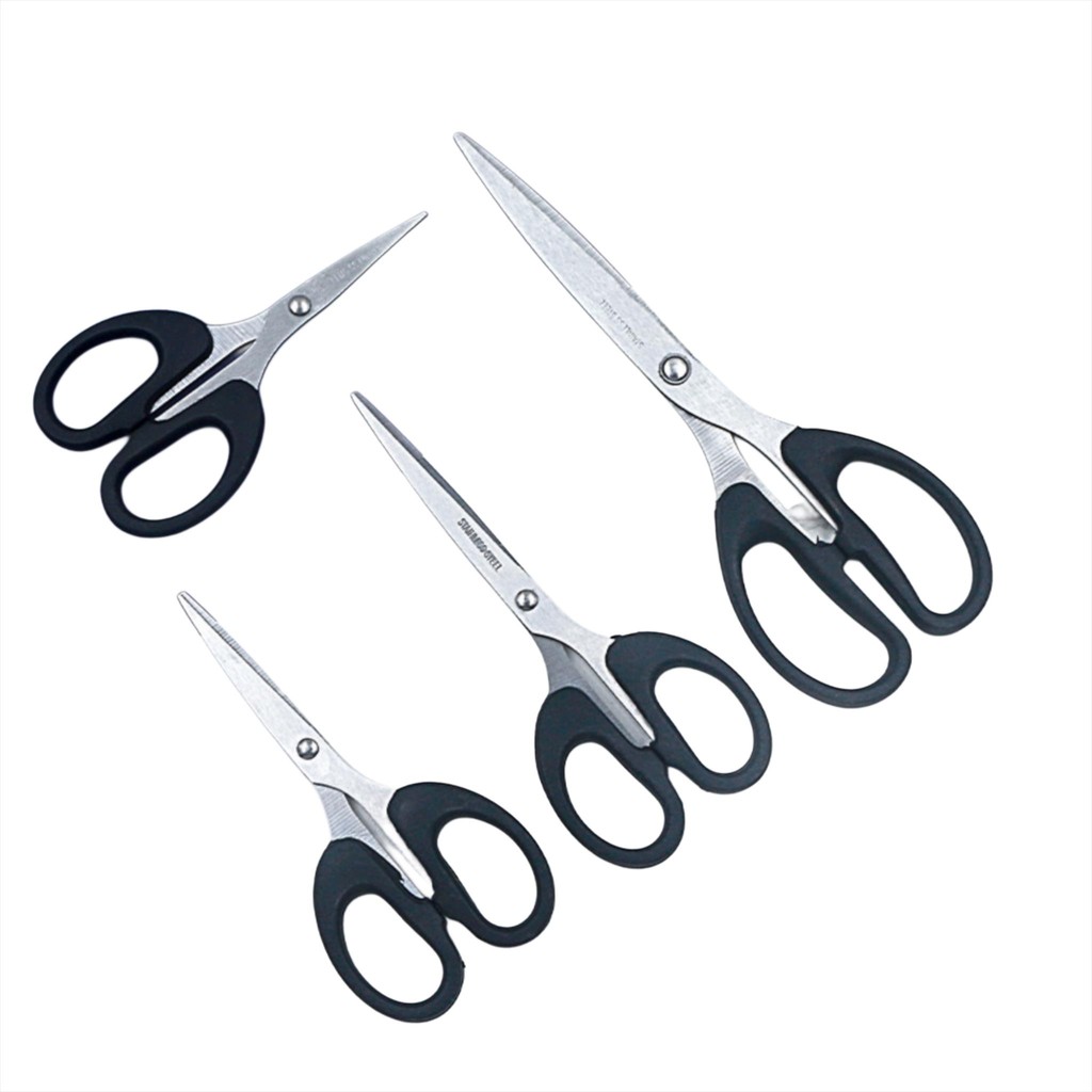 

MW043 Gunting Basic Sharp Awet Kantor Kertas Plastic Plastik Scissors Scissor Besar Kecil Tajam Stainless Steel