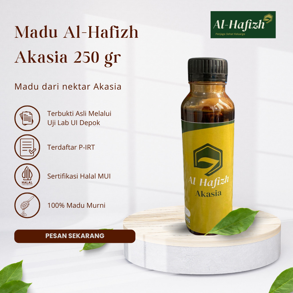

Madu Hutan Akasia Madu Al-Hafizh Madu akasia Original 100% Alami Madu hutan Akasia 250 Gram