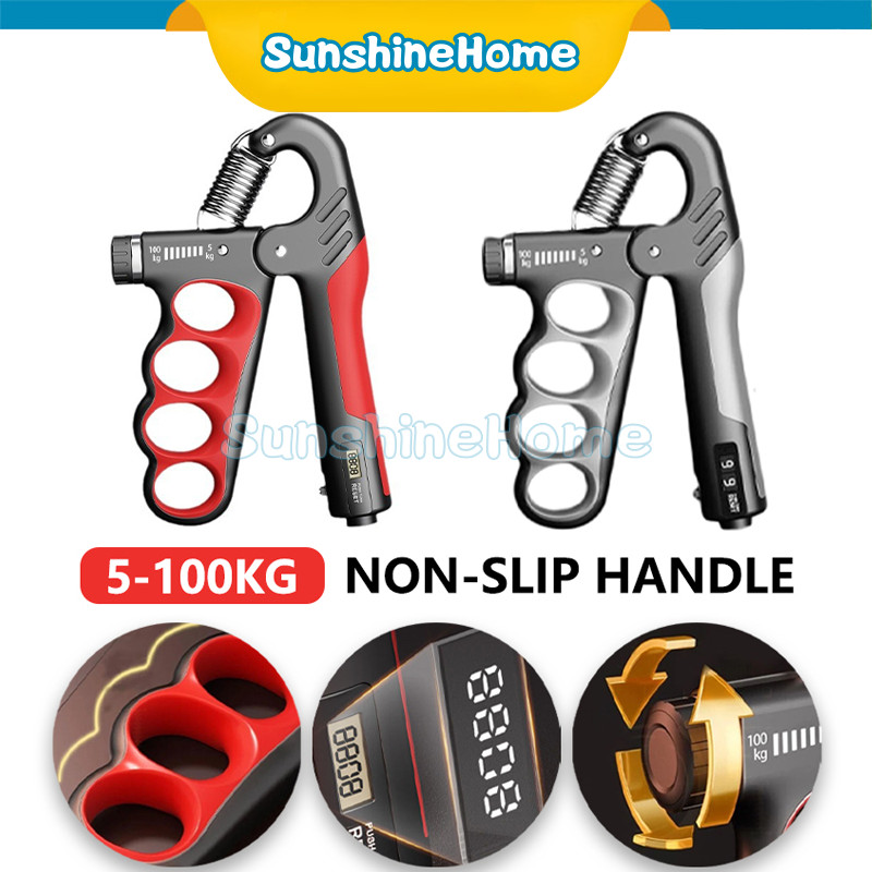 Hand Grip Adjustable 5-100 Kg / Alat Olahraga Tangan