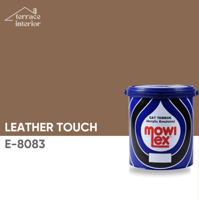 Cat Tembok Mowilex Emulsion warna Coklat 2.5 L - Leather Touch