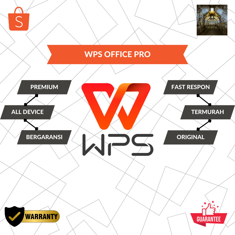 WPS Office Pro Akses Full Garansi 12 Bulan