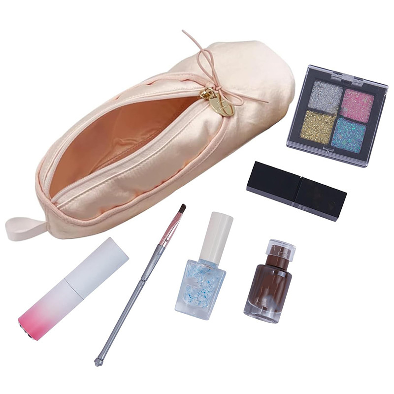 

Ballet shoes creative design girl Ballet Pointe Shoe bag female stationery storage student pencil case