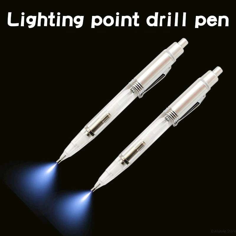 

LED DIY Diamond Painting Pen with Light Illumination Drill Art Lighted Pen Applicator Bead Accessories Lighting Tool DIY Crafts