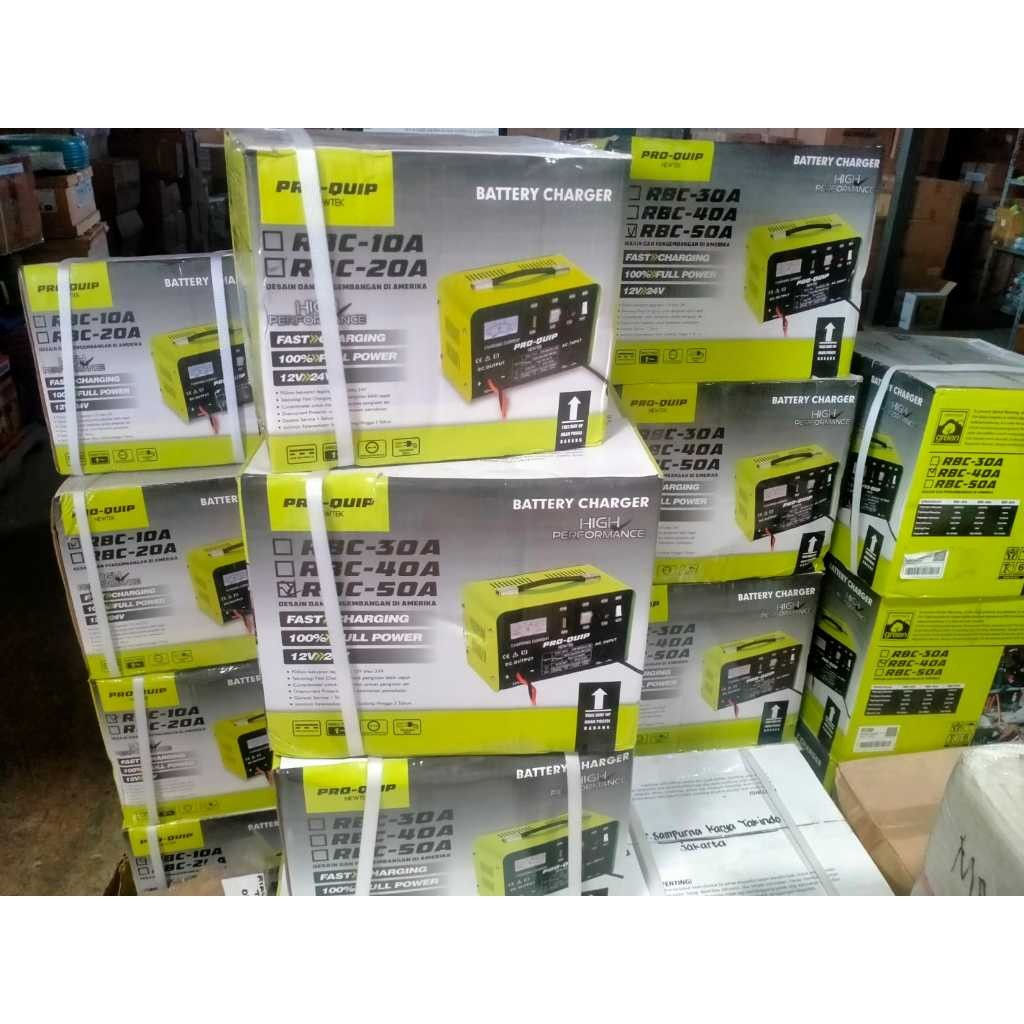 Battery Charger Aki Motor Mobil PROQUIP RBC30A