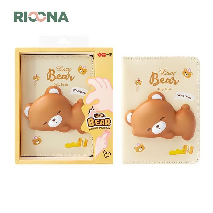 

Squishy Book Daily Notebook Agenda Buku Catatan Anak Buku Tulis Diary Squishy - YZ6093 Bear