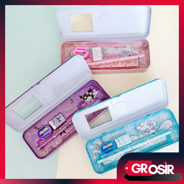 

Grosir S6003 Kotak Pensil Sanrio Bening 2 Tingkat / Kotak Pensil Sanrio / Kotak Pensil Lucu / Kotak Pensil Anak / Kotak Pensil