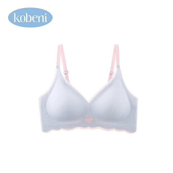 (Indonesia Stock) KOBENI Seamless Bra Tanpa Kawat Bra Seamless Wanita Push Up Tanpa Kawat Pakaian Da