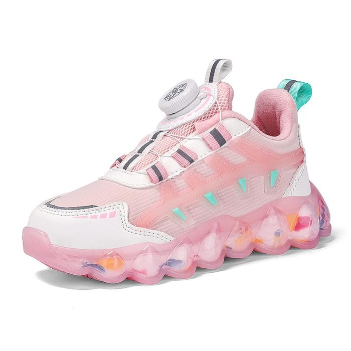 【SOFEISTORE】Sepatu Olahraga Siswa Non-slip Sepatu Anak-anak Bernapas Sepatu Fashion Anak Laki-laki P