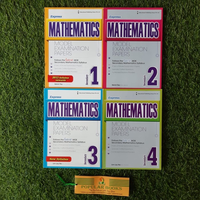 

Secondary Express Mathematics Model Examination Papers - Secondary 1