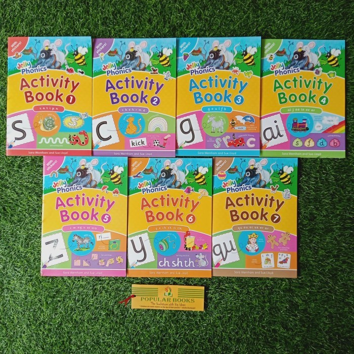 

Jolly Phonics Activity Books 1-7
