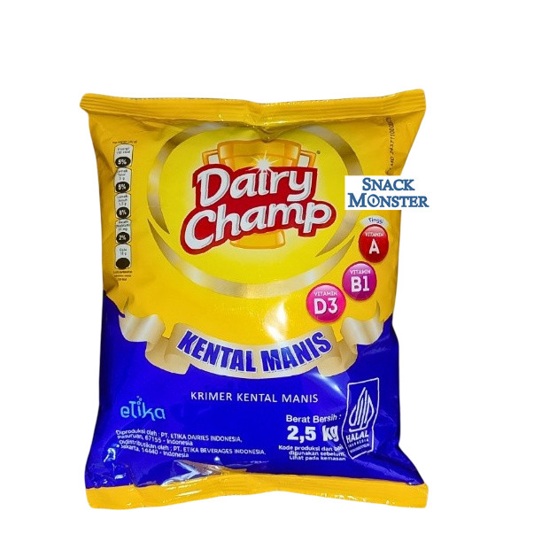 

Dairy Champ Susu Krimer Kental Manis - Netto 2.5 kg