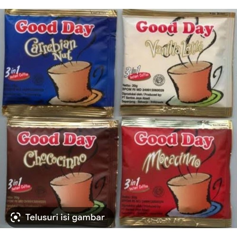 

KOPI GOOD DAY BUBUK (5 varian) - AMY
