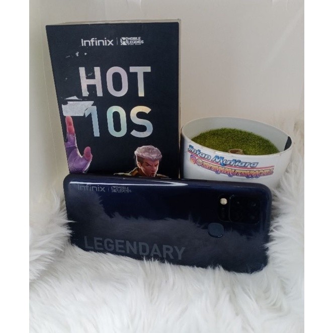 Infinix Hot 10S Ram 4 Rom 128GB Second