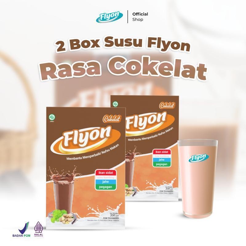 

Paket 2 Box Susu Flyon Dewasa Spesial Cokelat Bubuk Kambing Etawa Milk