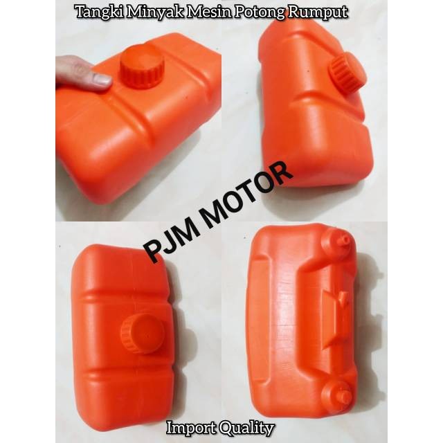 

Fuel Tank Tangki Orange Minyak Bensin Mesin Potong Rumput 318 328 338 2 Tak amplas