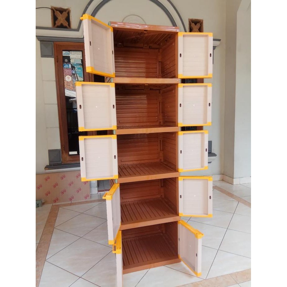 Lemari Plastik Mini Club 5 susun WSP