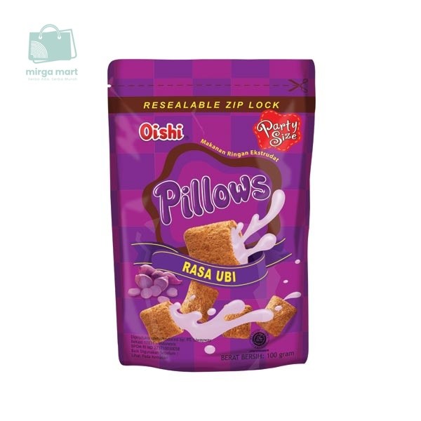 

OISHI PILLOWS UBI 100 GR