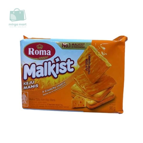 

ROMA MALKIST KEJU MANIS 90 GR - BISKUIT