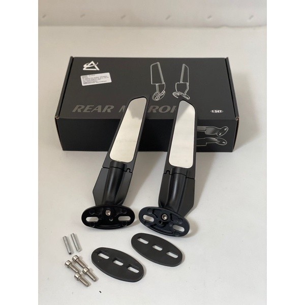 SPION WINGLET REAR MIRROR UNIVERSAL MOTOR NINJA R/SS/RR CBR GSX R15 R25 NINA 250 KARBU R15V3 NINJA 2