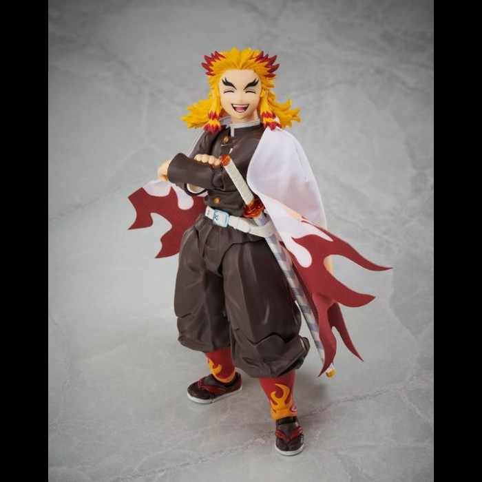BUZZMOD. ACTION FIGURE 1/12 KYOJURO RENGOKU VER.2 - KIMETSU NO YAIBA ORIGINAL