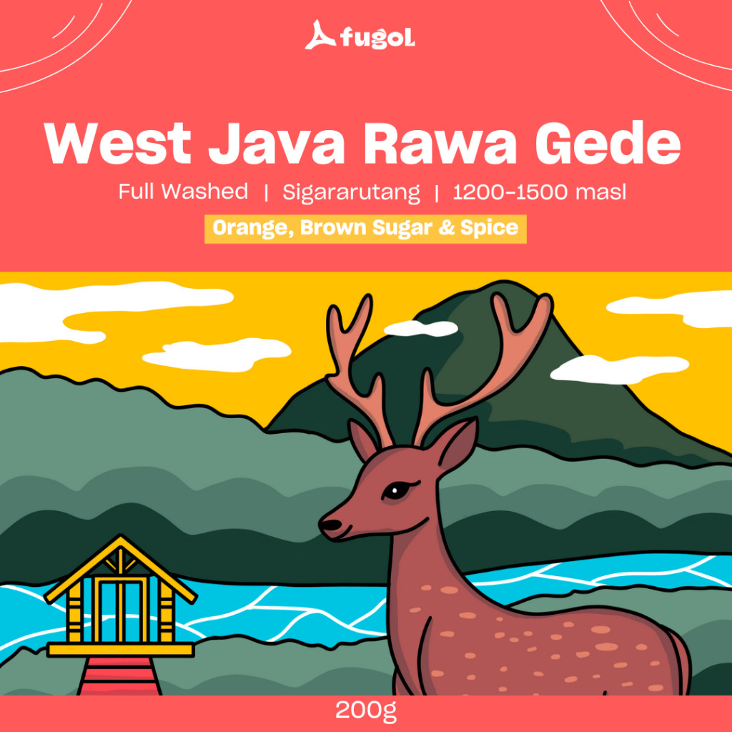 

Biji Kopi Arabika West Java Rawa Gede Washed (200 Gram) Specialty Arabica Coffee