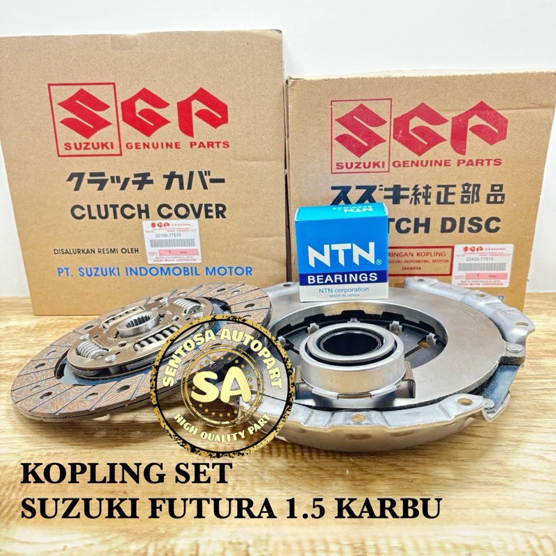 KOPLING SET SUZUKI CARRY FUTURA 1.5 KARBU 1500CC FUTURA 1.5 KARBULATOR DEKRUP MATAHARI KAMPAS PRODO 