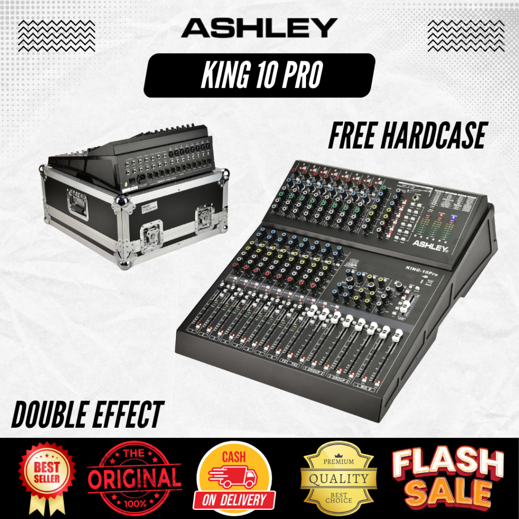 Mixer Ashley King 10 Pro Double Effect