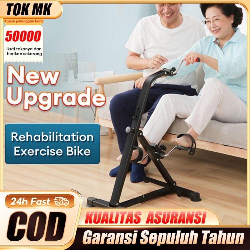 Alat terapi stroke  Alat terapi stroke kaki dan tangan Sepeda Statis Olahraga Gym Fitness Terapi Ped