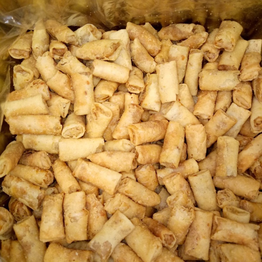 

NEW PROMO Sumpia Udang Spesial sumpia abon udang ebi/snack lumpia mini cemilan