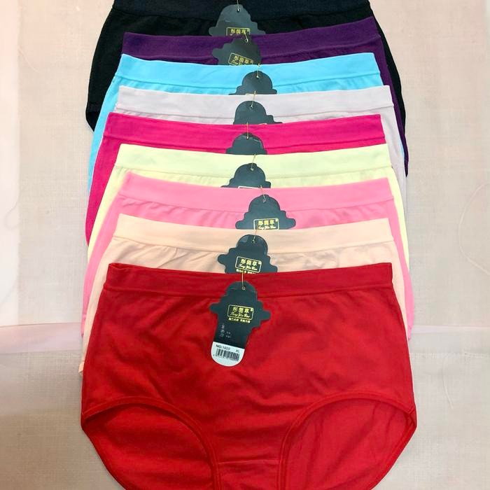 CD katun 1020/ CD wanita/ mix colour/ dewasa/6pc/ size XL - XL