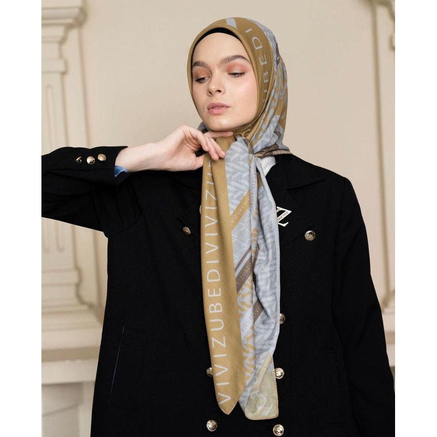 Ready VZ Monoline Scarf Original by VIVI ZUBEDI - Mustad Terbaru