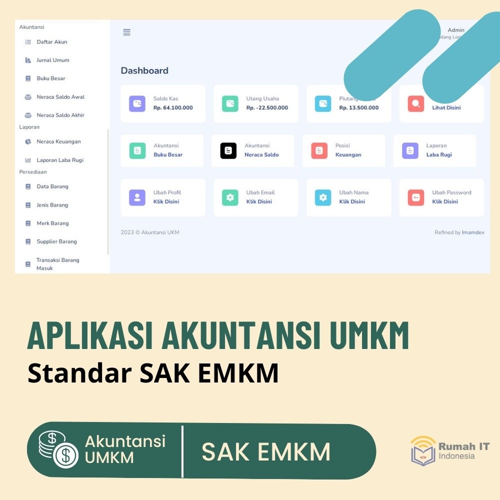 Aplikasi Akuntansi UMKM Berbasis Web