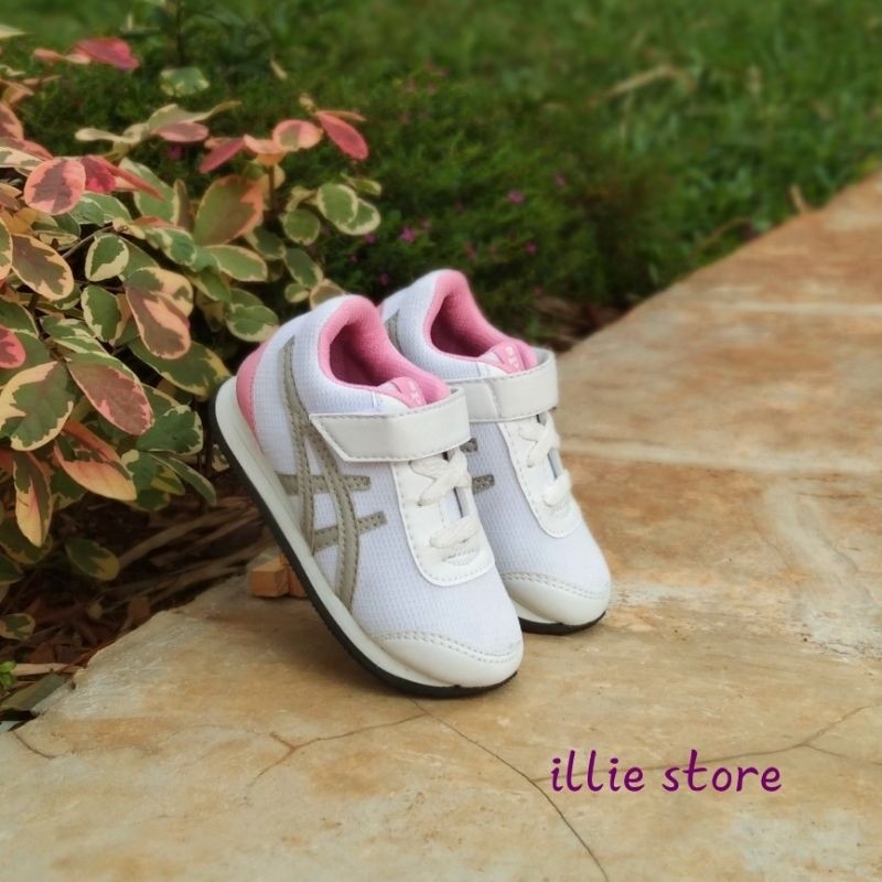 BEST SELLER Sepatu Sneakers Anak Perempuan Umur 1 2 3 4 5 6 Tahun Sport IS Putih Silver Pink