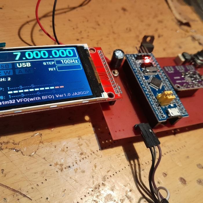 Part PCB BITX VFO DDS SI5351 SI 5351 & STM32 STM 32 RTC TFT SPI 1.8" - 3.5" Electrical Equipment