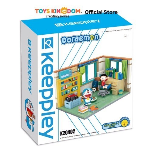 Toys Kingdom Keeppley Doraemon Nobita Room Kids Toy Toys Block Bricks Set Mainan Menyusun Balok Perm