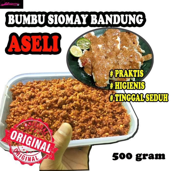 

Promo Bumbu Masak~[Terlaris] Bumbu Siomay Asli Bandung Mang Osid Halal Murah Lezat