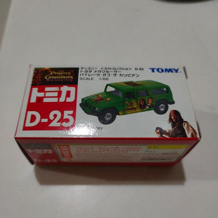 FG99 tomica disney d 25 pirates the carribean toyota mega cruiser