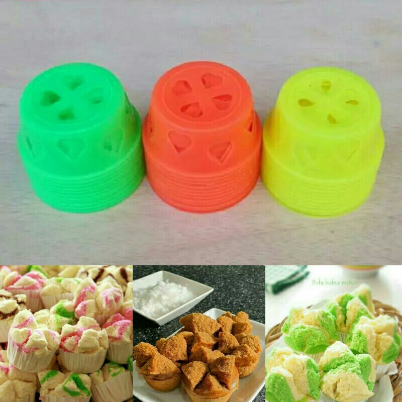 Cetakan Bolu Kukus pendek Cetakan Roti Kukus