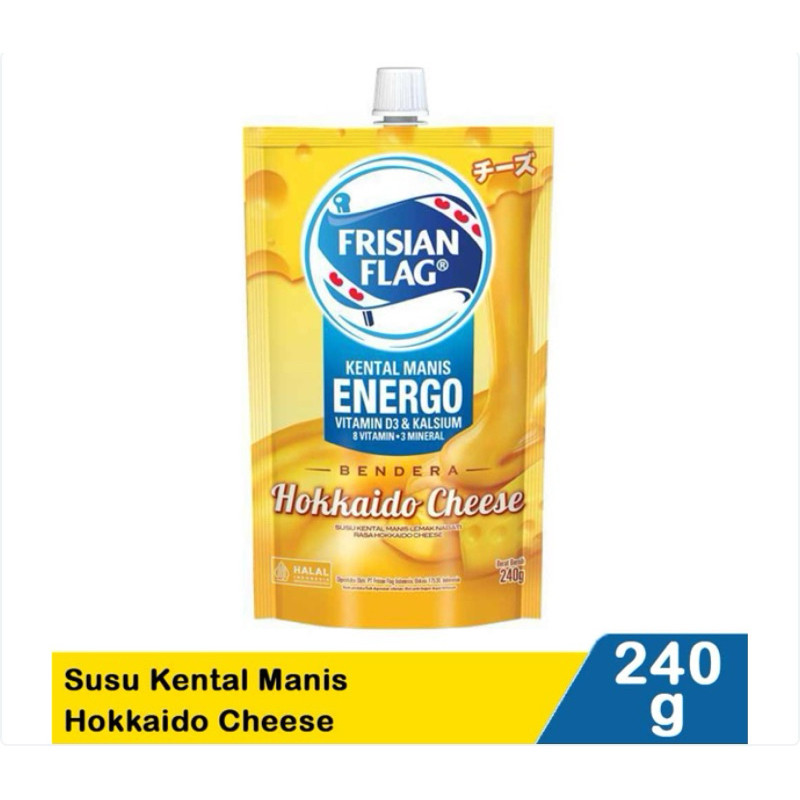 

Frisian flag susu kental manis hokkaido cheese 240 gr - ARM