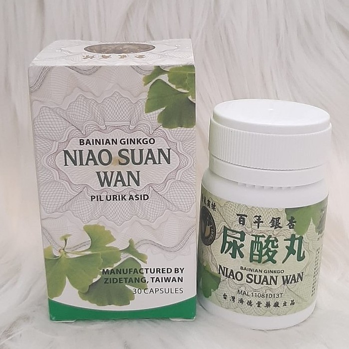 

Niao Suan Wan Bainian Ginkgo 30's
