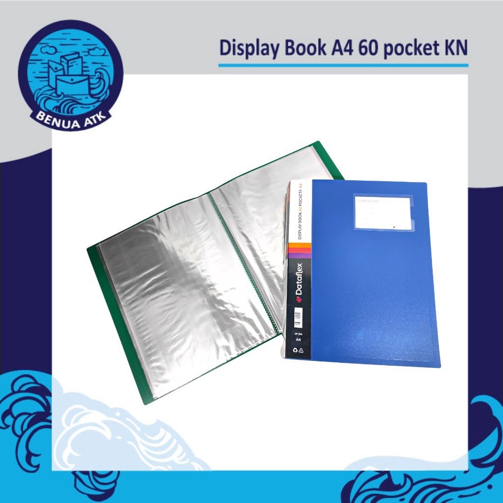 

Display Book / Clear Holder 60 Pocket + Kartu Nama A4 Dataflex DF-833