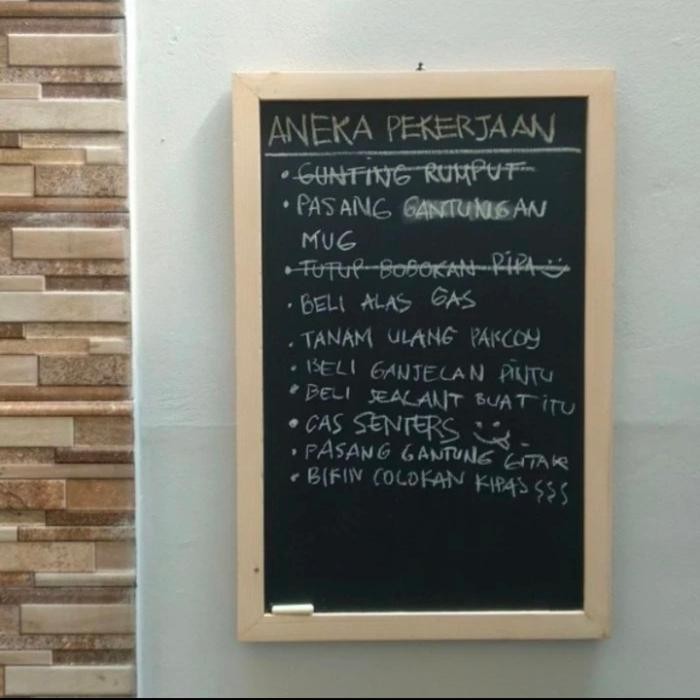 

Promo papan menu caffe, blackboard kapur,papan tulis kapur,papan tulis - 60cmx40cm terlaris