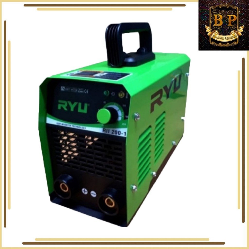 Mesin Las Listrik / Trafo Las / Inverter IGBT 1300Watt RYU RII 160-1