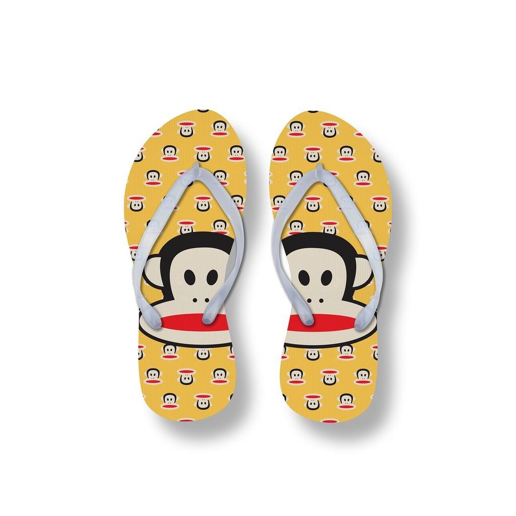 Sandal Jepit Wanita Motif Monyet Lucu