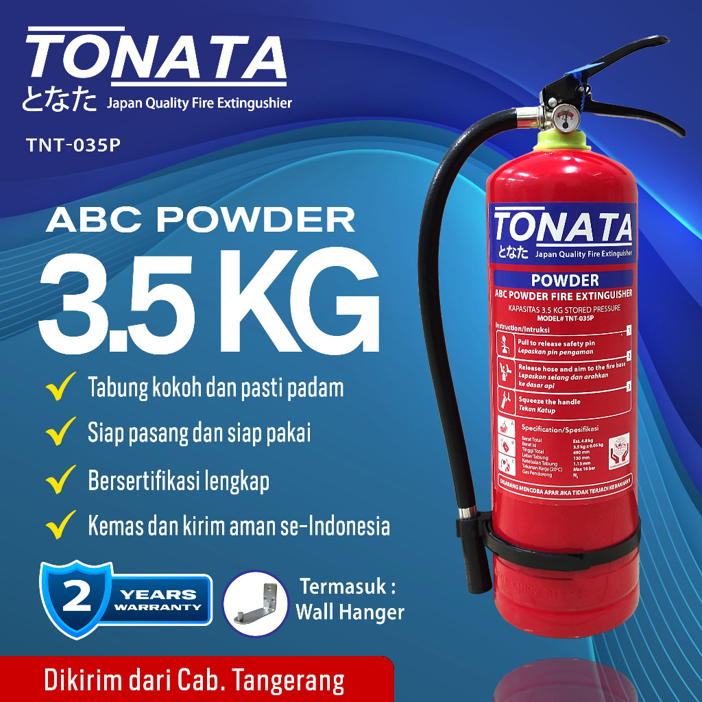 APAR 3.5 KG TONATA / ABC Powder / Set Komplit TERLARIS